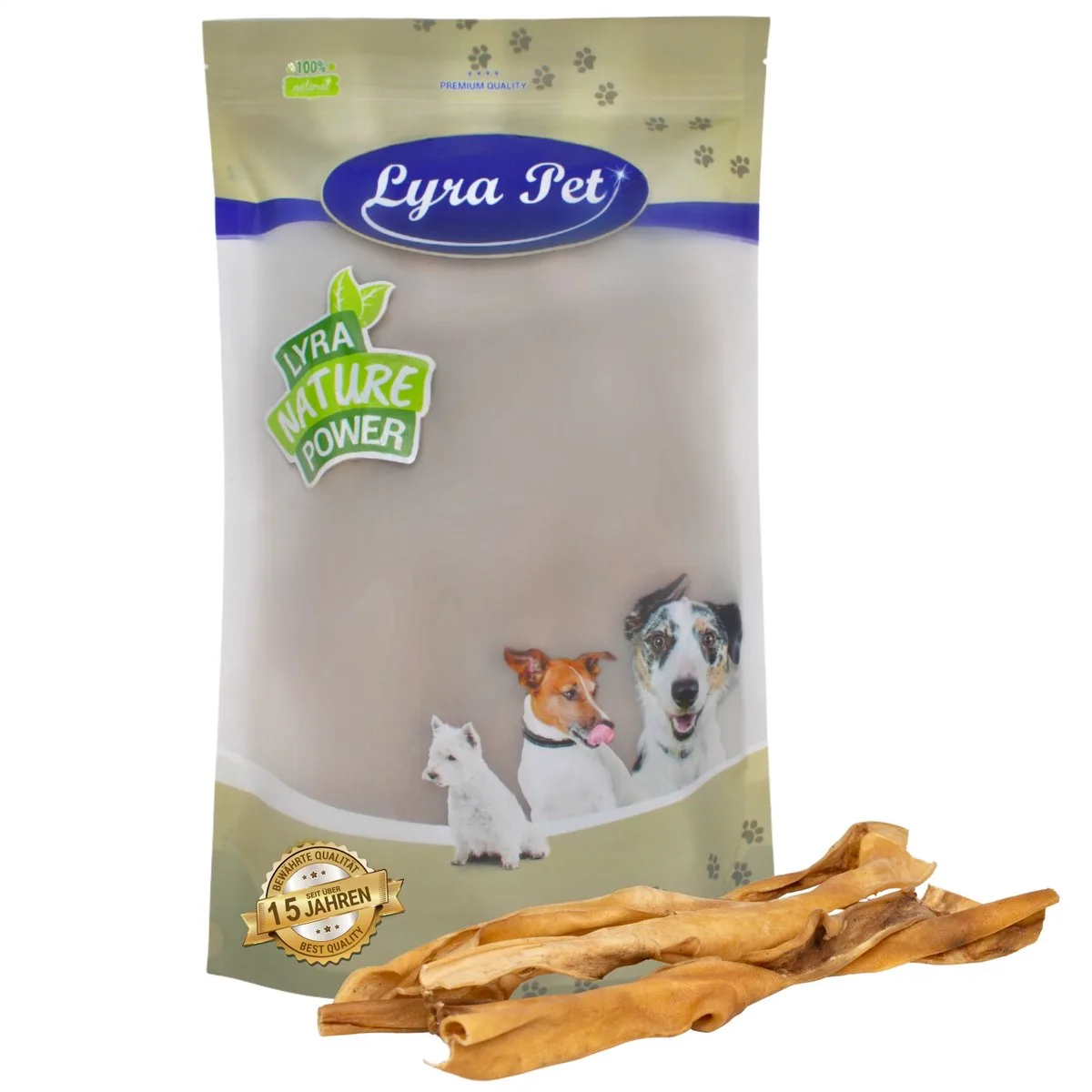 10 stuks. Lyra Pet® Rundscalp sticks ca. 50 cm van Lyra Pet – productfoto