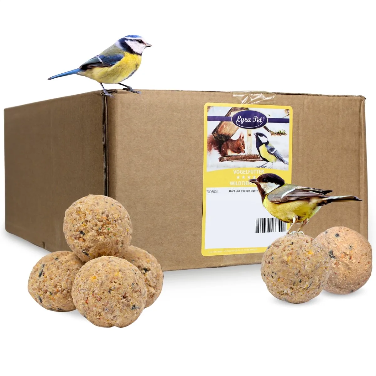 100 stuks. Lyra Pet® all-season bolletjes zonder net, 90 g per stuk = 9 kg by Lyra Pet – product photo
