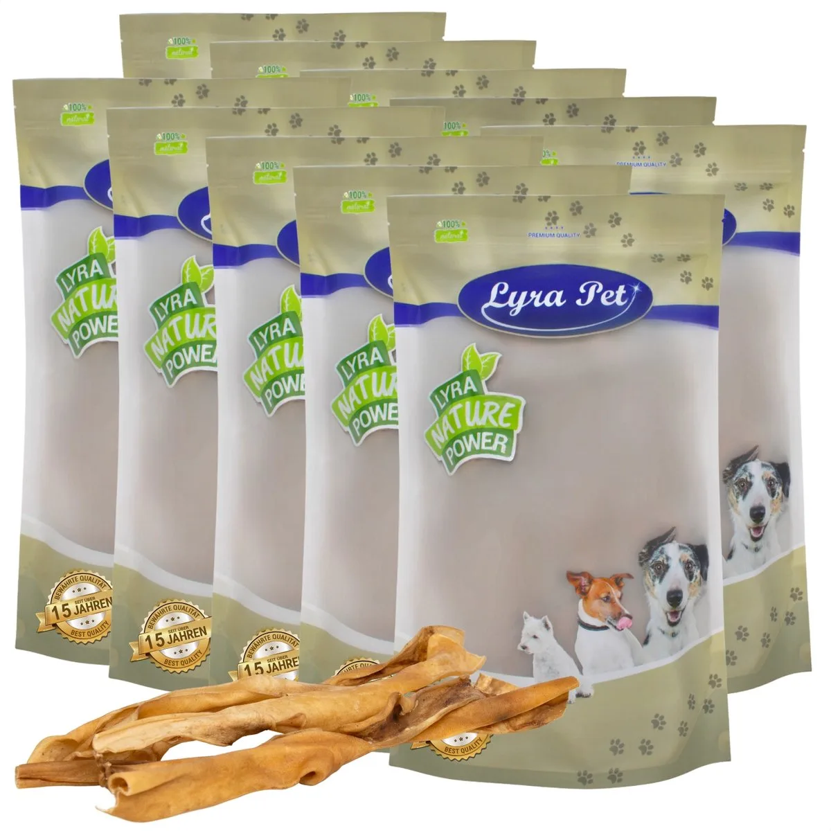 100 stuks. Lyra Pet® Rundscalp sticks ca. 50 cm van Lyra Pet – productfoto