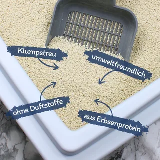 15 kg Lyra Pet® Tofu kattenbakvulling klonterend de Lyra Pet – photo produit 2 sur 5