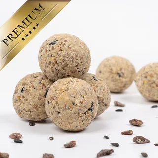150 st. Lyra Pet® mezenbollen van de Alb-Mühle volkoren & fruit zonder netje, 85 g per stuk van Lyra Pet – productfoto 5 van 5