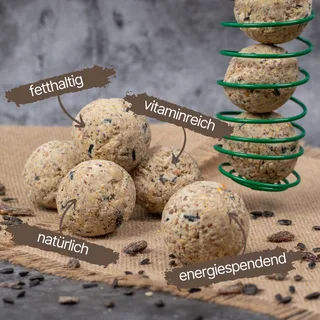 150 st. Lyra Pet® mezenbollen van de Alb-Mühle volkoren & fruit zonder netje, 85 g per stuk van Lyra Pet – productfoto 2 van 5