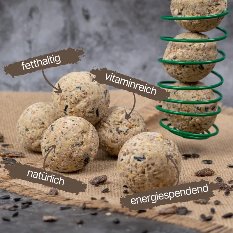 150 st. Lyra Pet® mezenbollen van de Alb-Mühle volkoren & fruit zonder netje, 85 g per stuk van Lyra Pet – productfoto 2 van 5
