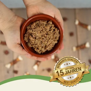17 x 100 g Lecker.Pet® Balu's Feine Paté Reich an Pute kattenvoer natvoer compleet voer de Lyra Pet – photo produit 3 sur 5