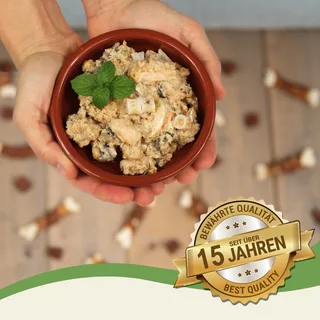 18 x 400 g Lecker.Pet® Mia's 100 % zalm natvoer voor katten de Lyra Pet – photo produit 3 sur 5