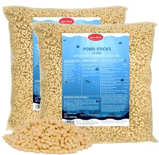 2 x 10 liter (1,7 kg) Lyra Pond® Pond Sticks visvoer vijvervoer by Lyra Pet – product photo 1 of 5