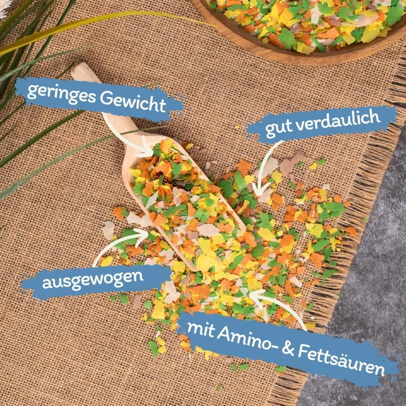 2 x 10 liter (2,48 kg) Lyra Pond® Pond Multi Flakes visvoer vijvervoer in een emmer by Lyra Pet – product photo 2 of 5
