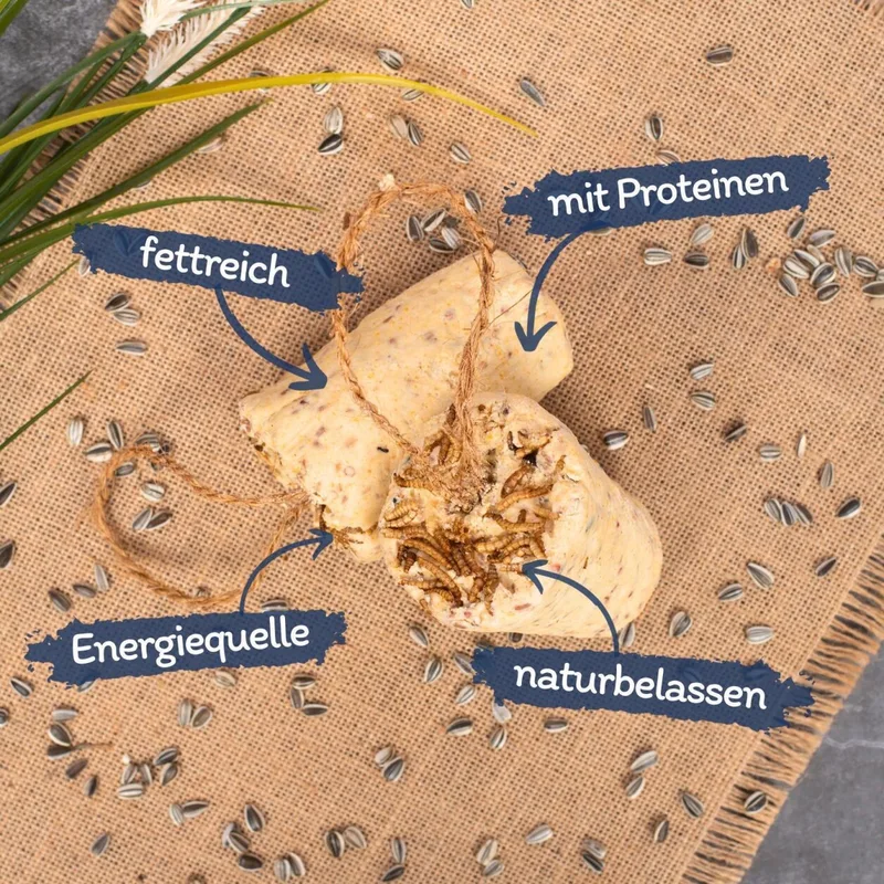 2 x 12 st. Lyra Pet® Protein Boost Graanreep met meelwormen van Lyra Pet – productfoto 2 van 5
