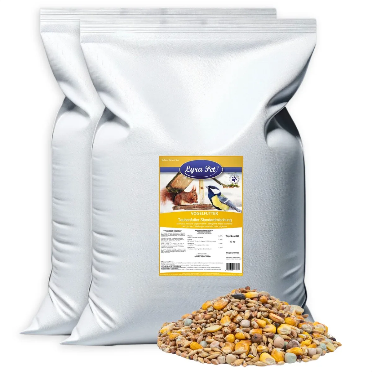 20 kg Lyra Pet® duivenvoer standaardmengeling van Lyra Pet – productfoto