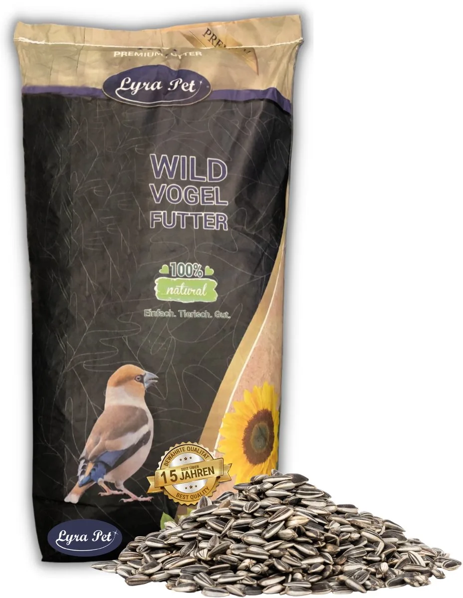 20 kg Lyra Pet® gestreepte zonnebloempitten van Lyra Pet – productfoto