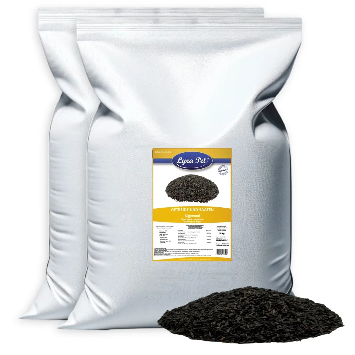 20 kg Lyra Pet® Nigerzaad van Lyra Pet – productfoto