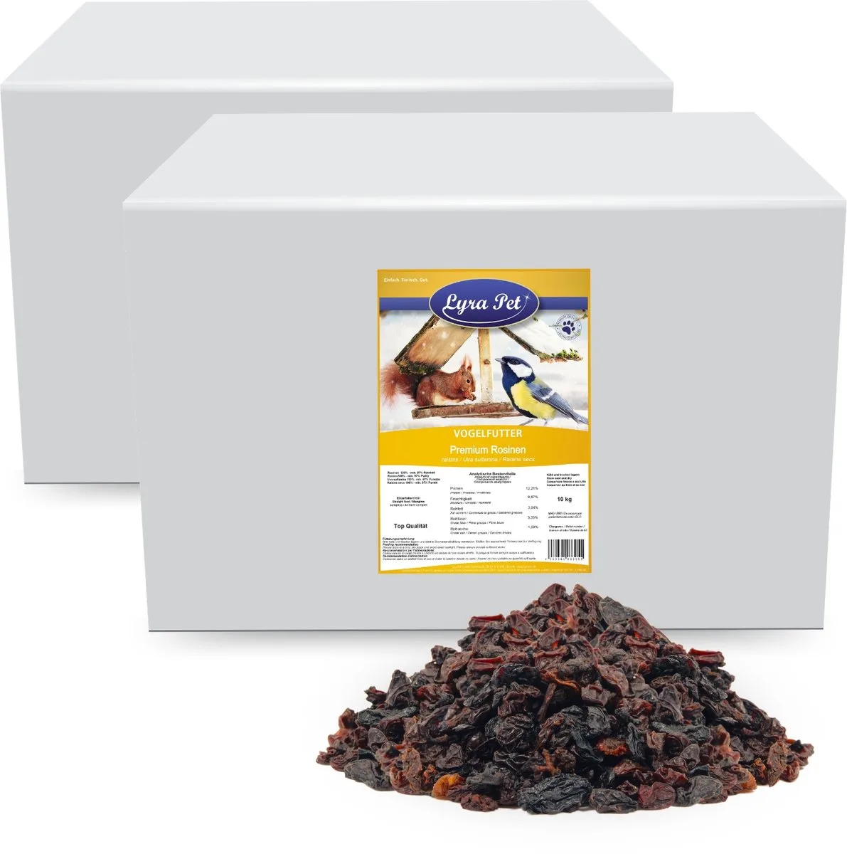 20 kg Lyra Pet® Premium Rozijnen by Lyra Pet – product photo