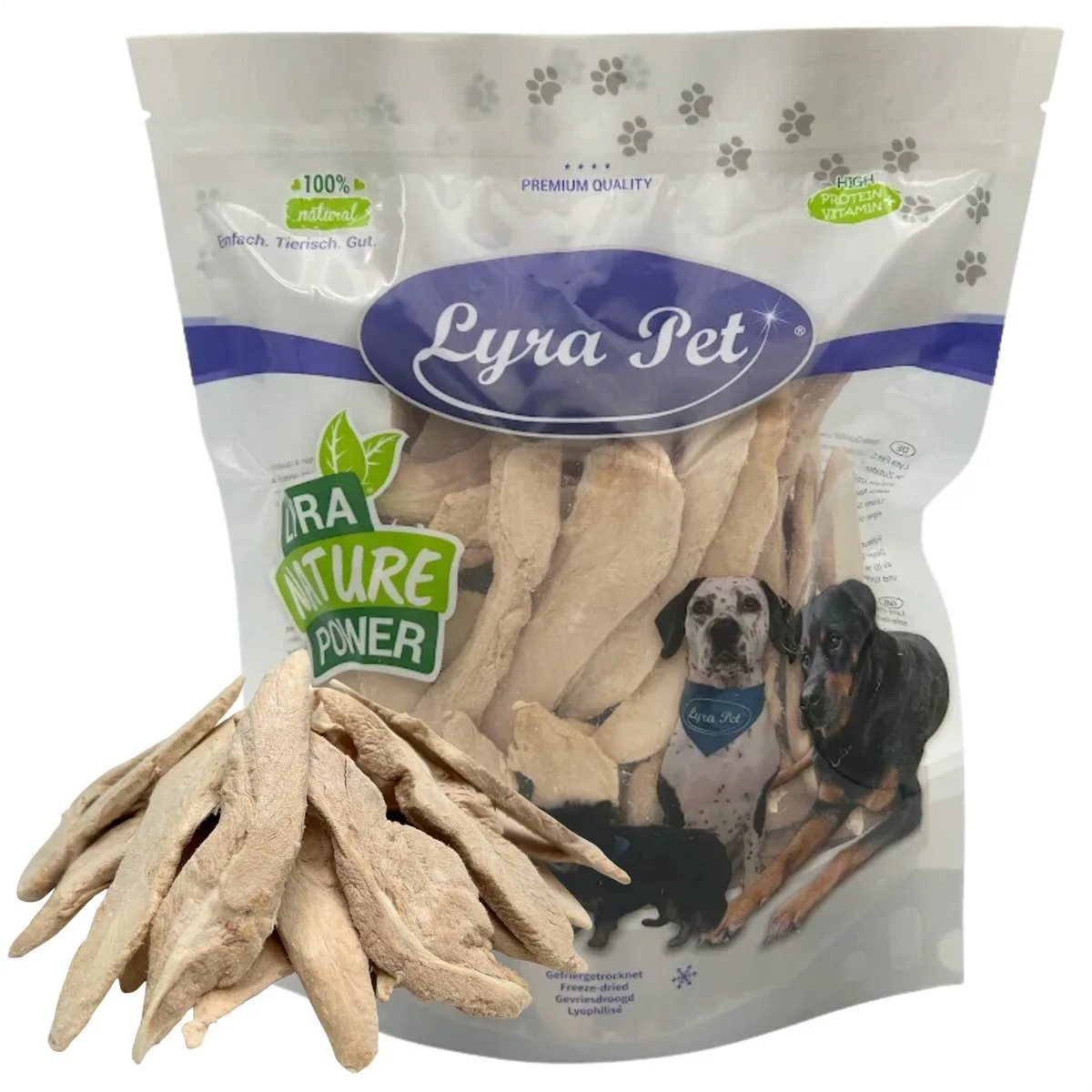 200 g Lyra Pet® gevriesdroogde eendenborst by Lyra Pet – product photo