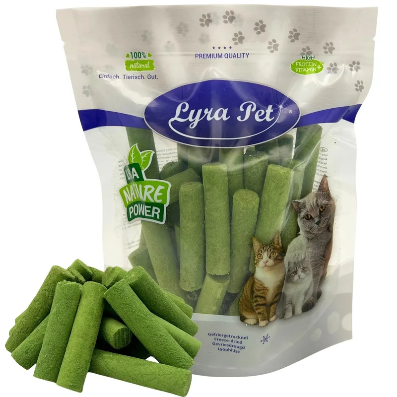 200 g Lyra Pet® gevriesdroogde kattengras sticks von Lyra Pet – Produktfoto 1 von 5
