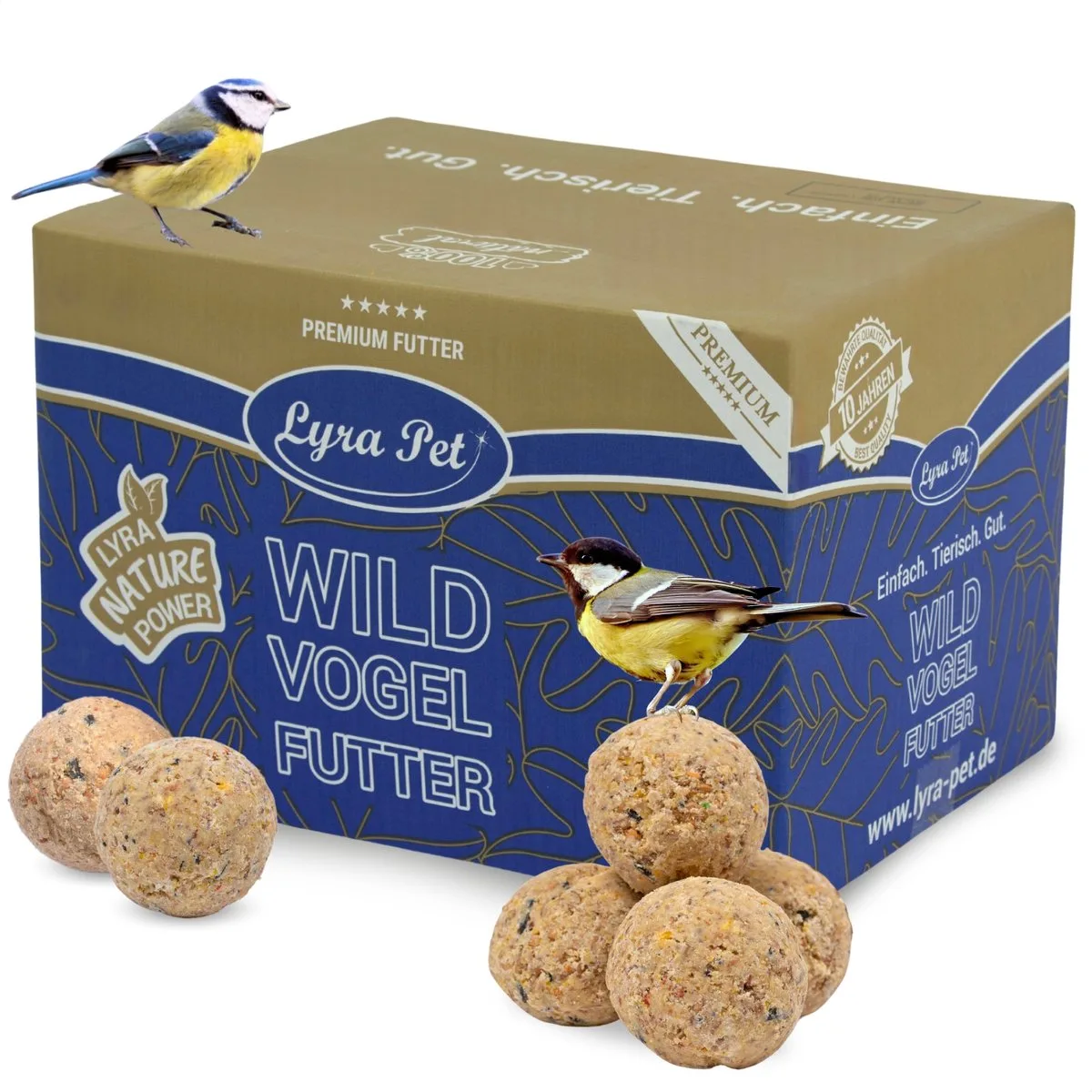 200 st. Lyra Pet® all-season bolletjes zonder net, 90 g per stuk = 18 kg by Lyra Pet – product photo
