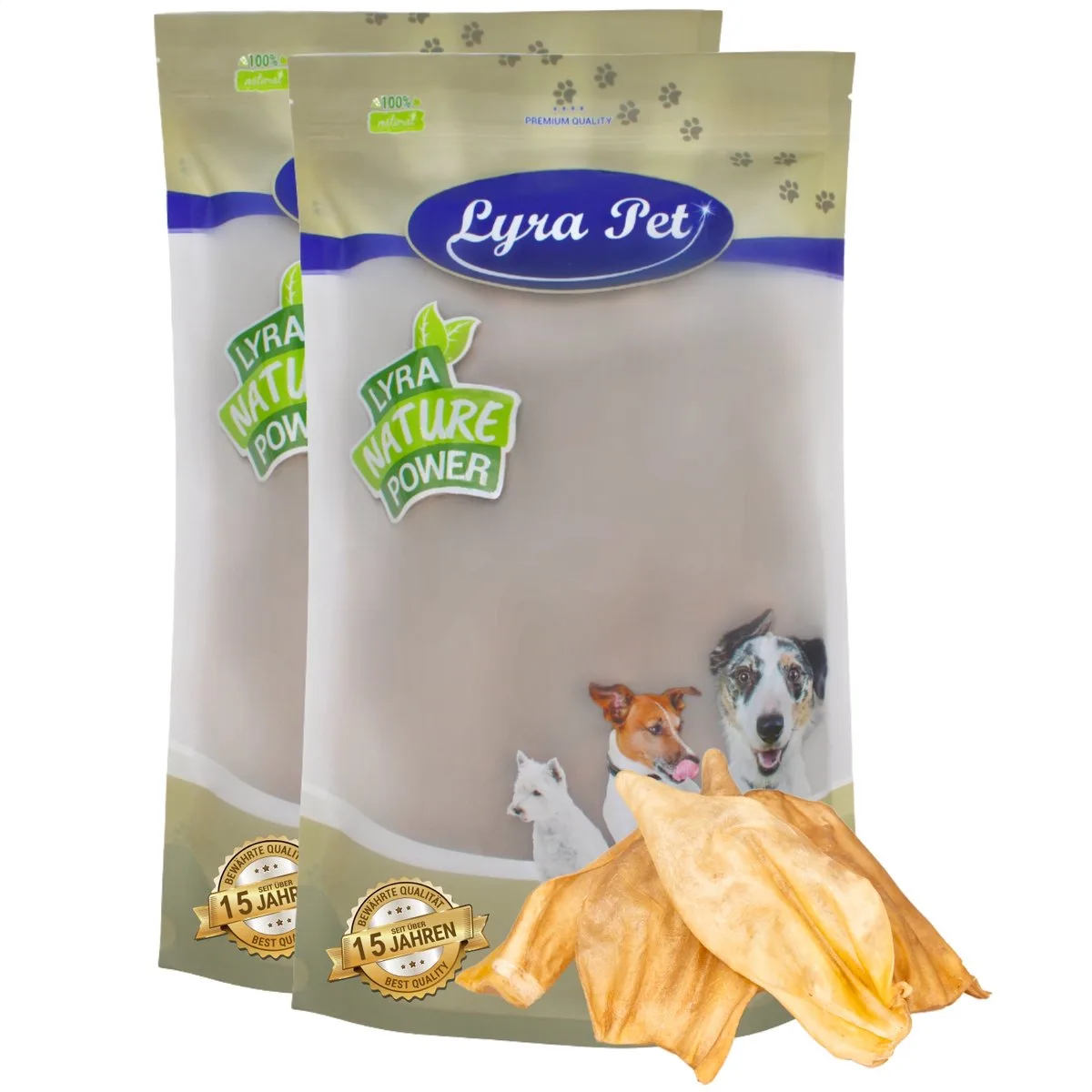 200 st. Lyra Pet® Runderoren ca. 4 kg de Lyra Pet – photo produit