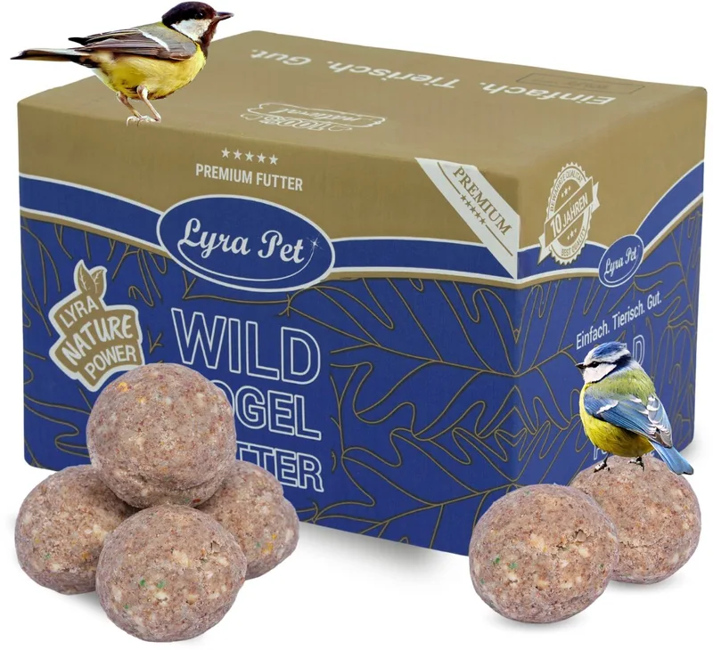 200 stuks Lyra Pet® Gourmet mezenbollen, zonder schil en zonder net, à 85 g by Lyra Pet – product photo 1 of 5