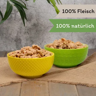 24 x 400 g Lecker.Pet® Balu's 100 % kip en kalkoen natvoer voor katten by Lyra Pet – product photo 4 of 5