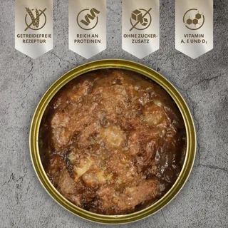 24 x 400 g Lecker.Pet® Josie's 100 % spiervlees rund natvoer voor honden by Lyra Pet – product photo 5 of 5