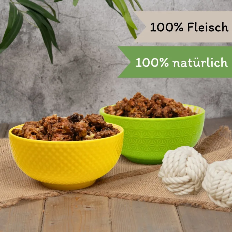 24 x 400 g Lecker.Pet® Josie's 100 % spiervlees rund natvoer voor honden by Lyra Pet – product photo 4 of 5