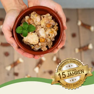 24 x 400 g Lecker.Pet® Paula's 100 % kip en wortel natvoer voor honden by Lyra Pet – product photo 3 of 5
