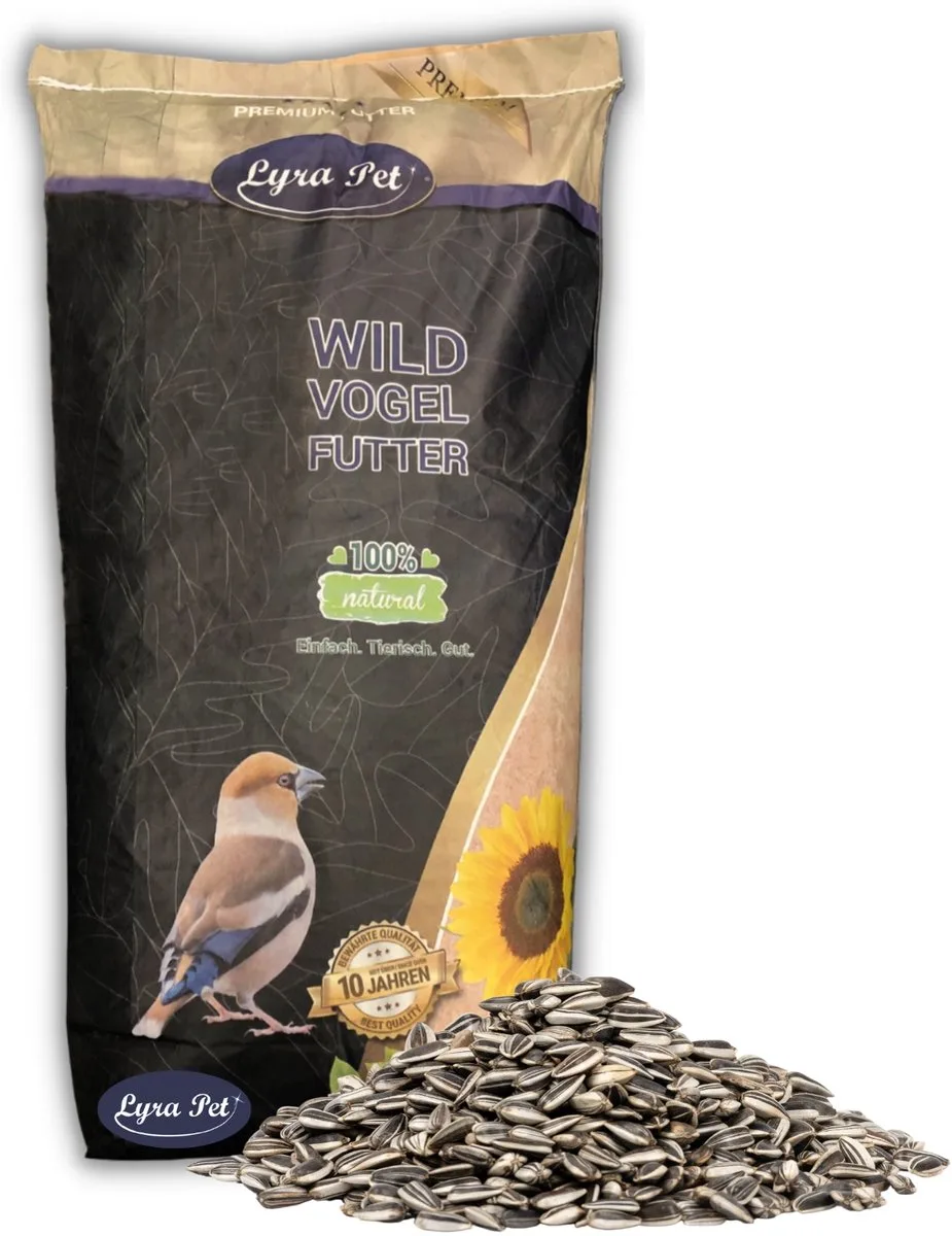 25 kg Lyra Pet® gestreepte zonnebloempitten van Lyra Pet – productfoto