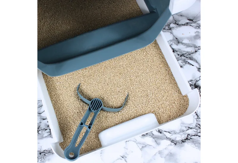 3 x 10 liter Lyra Pet® Lyra Power grasvezel kattenbakvulling klonterend von Lyra Pet – Produktfoto 5 von 5