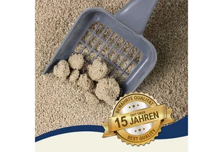 3 x 10 liter Lyra Pet® Lyra Power grasvezel kattenbakvulling klonterend von Lyra Pet – Produktfoto 3 von 5