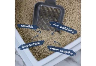 3 x 10 liter Lyra Pet® Lyra Power Pine kattenbakvulling klonterend by Lyra Pet – product photo 2 of 5