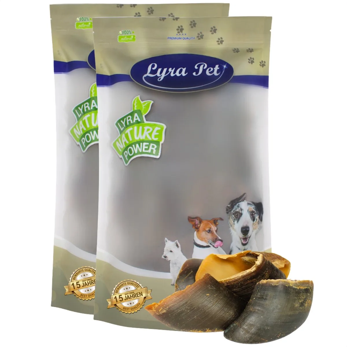 30 stuks. Lyra Pet® Runderhoeven ca. 2,4 kg by Lyra Pet – product photo