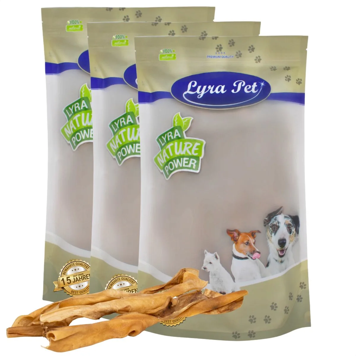 30 stuks. Lyra Pet® Rundscalp sticks ca. 50 cm van Lyra Pet – productfoto