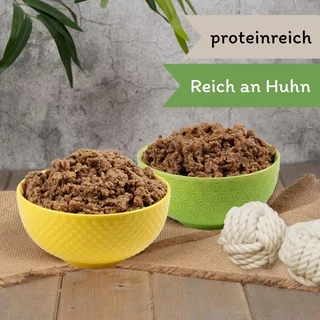 33 x 150 g Lecker.Pet® Paula's Feine Paté Rijk aan Kip Hondenvoer Natvoer Complete voeding von Lyra Pet – Produktfoto 4 von 5