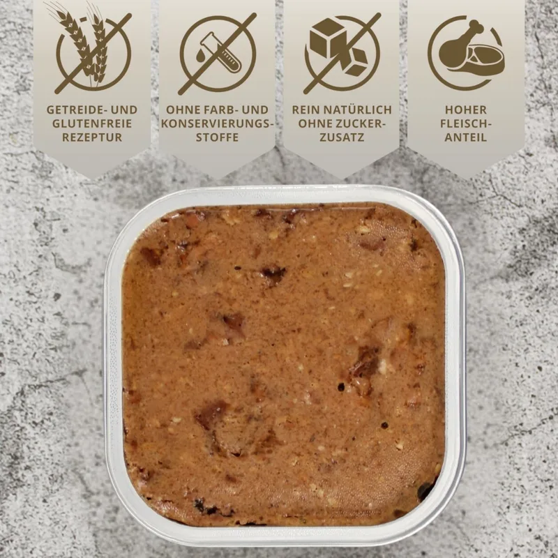 34 x 100 g Lecker.Pet® Balu's Feine Paté Reich an Pute kattenvoer natvoer compleet voer de Lyra Pet – photo produit 5 sur 5