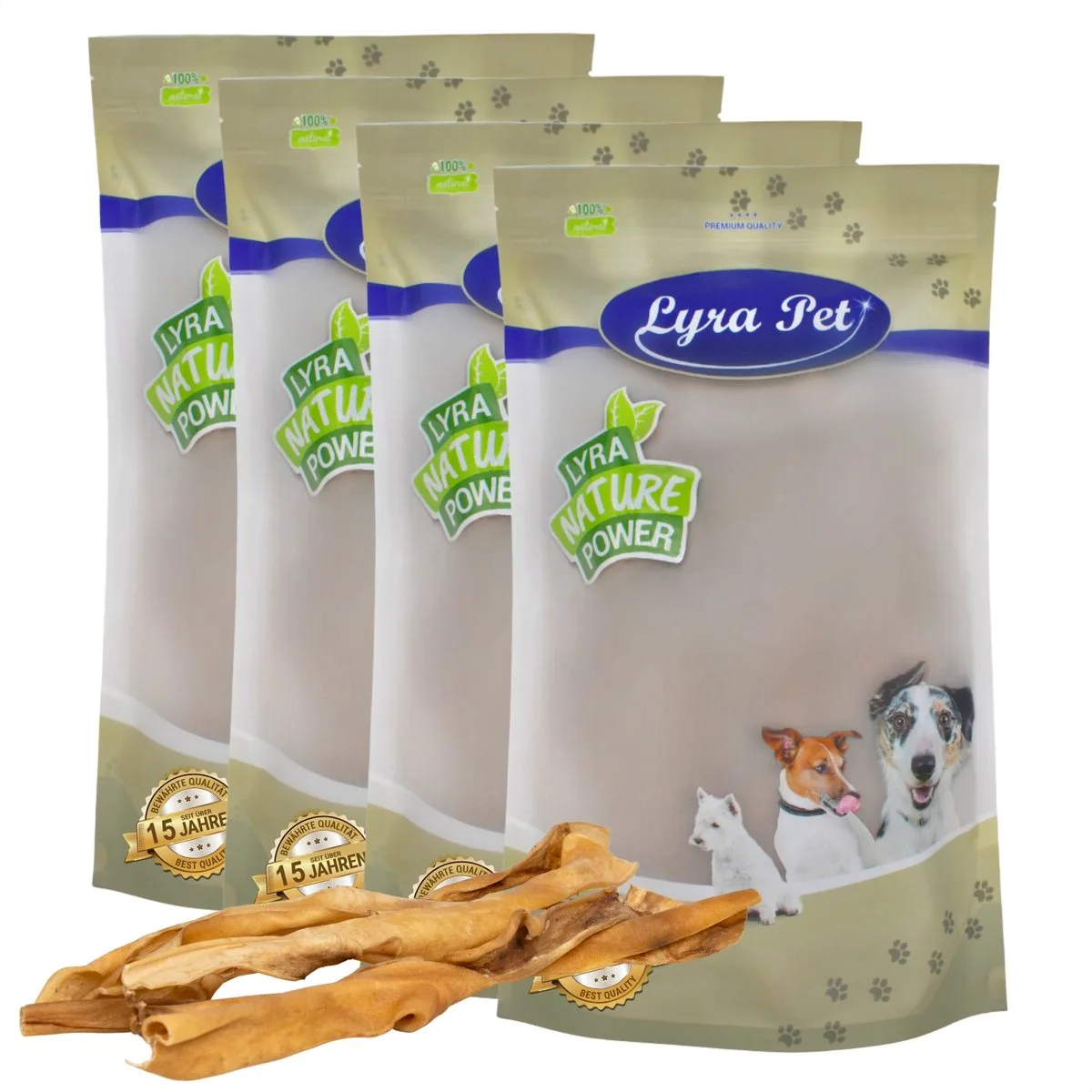40 stuks. Lyra Pet® Rundscalp sticks ca. 50 cm van Lyra Pet – productfoto