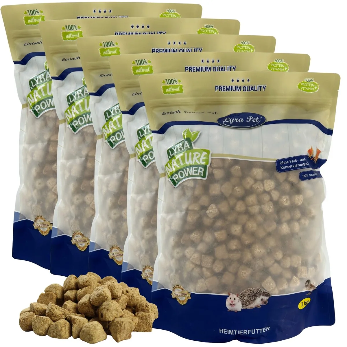 Artemia Würfel gefriergetrocknet 5 kg von Lyra Pet – Produktfoto