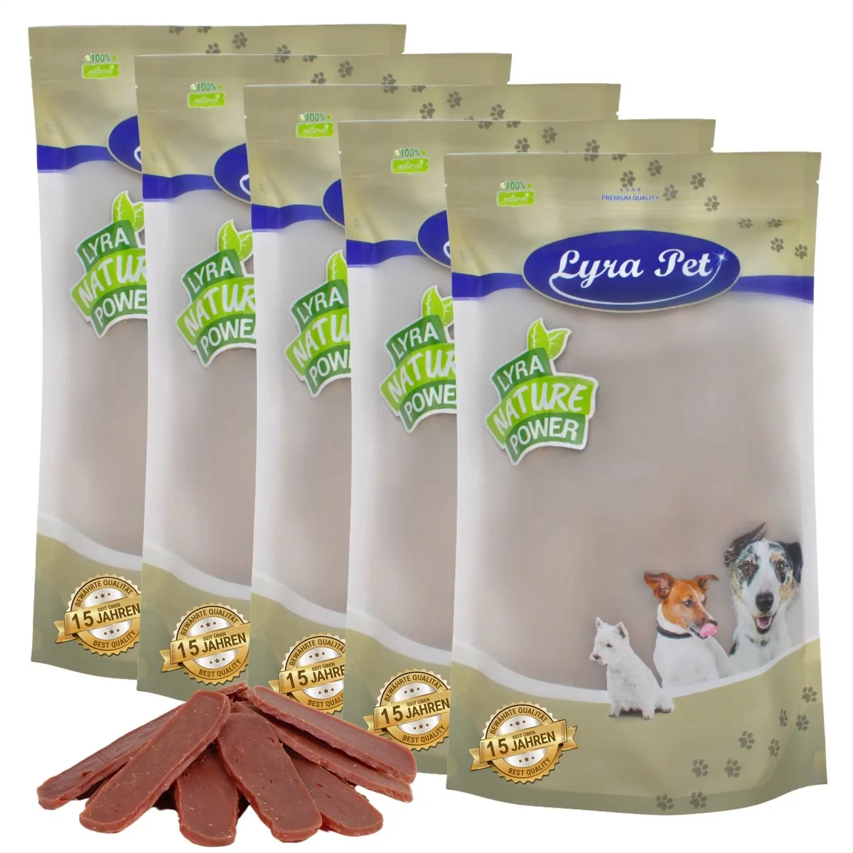5 kg Lyra Pet® Eend medaillons MHD 10/2025 van Lyra Pet – productfoto