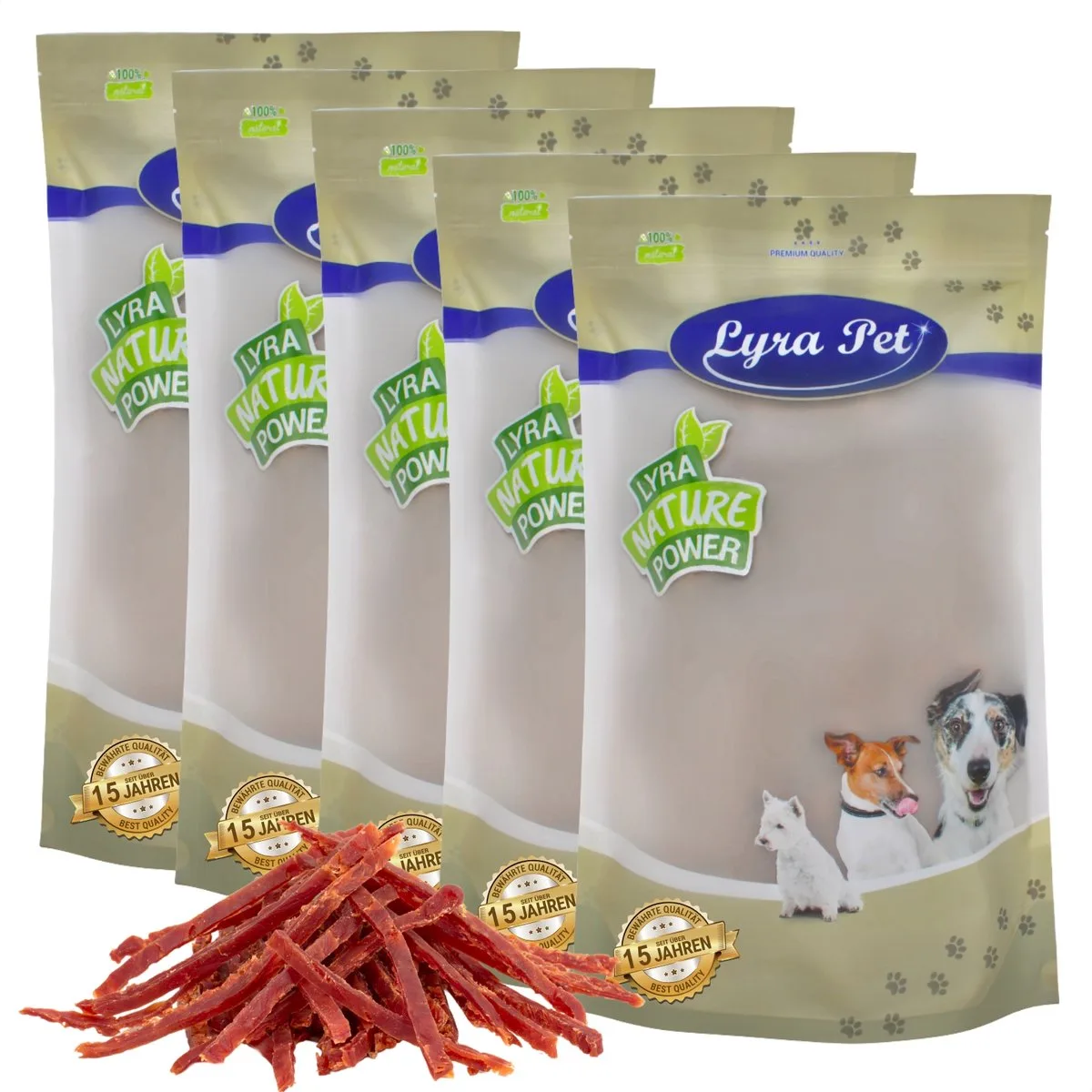 5 kg Lyra Pet® eendenborst garnituur van Lyra Pet – productfoto