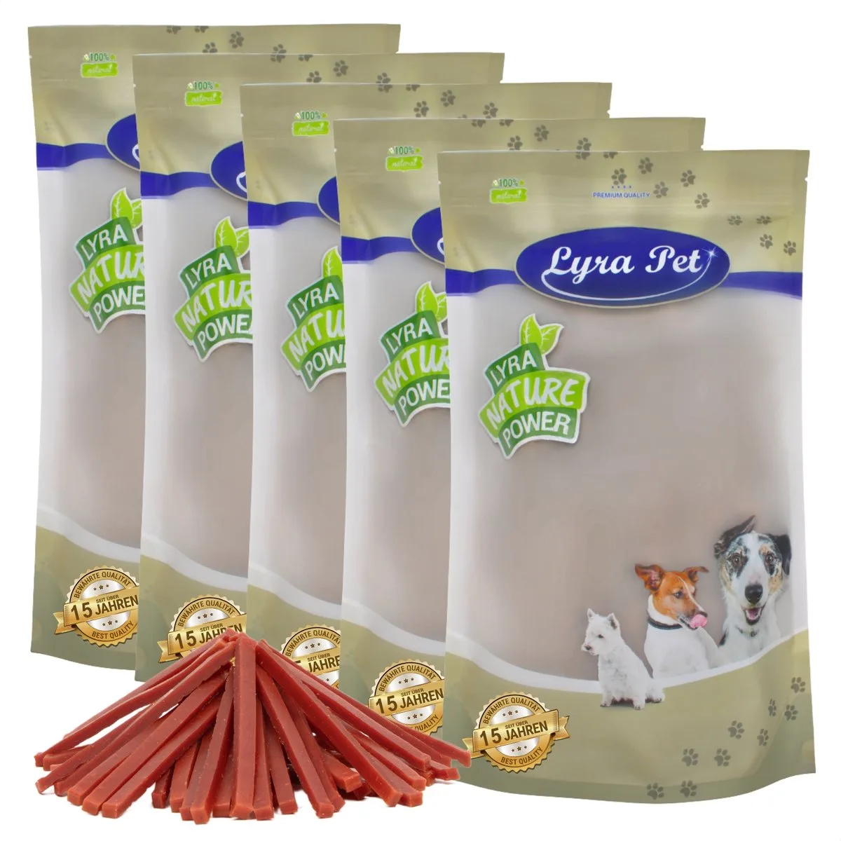 5 kg Lyra Pet® Eendenborstreepjes van Lyra Pet – productfoto