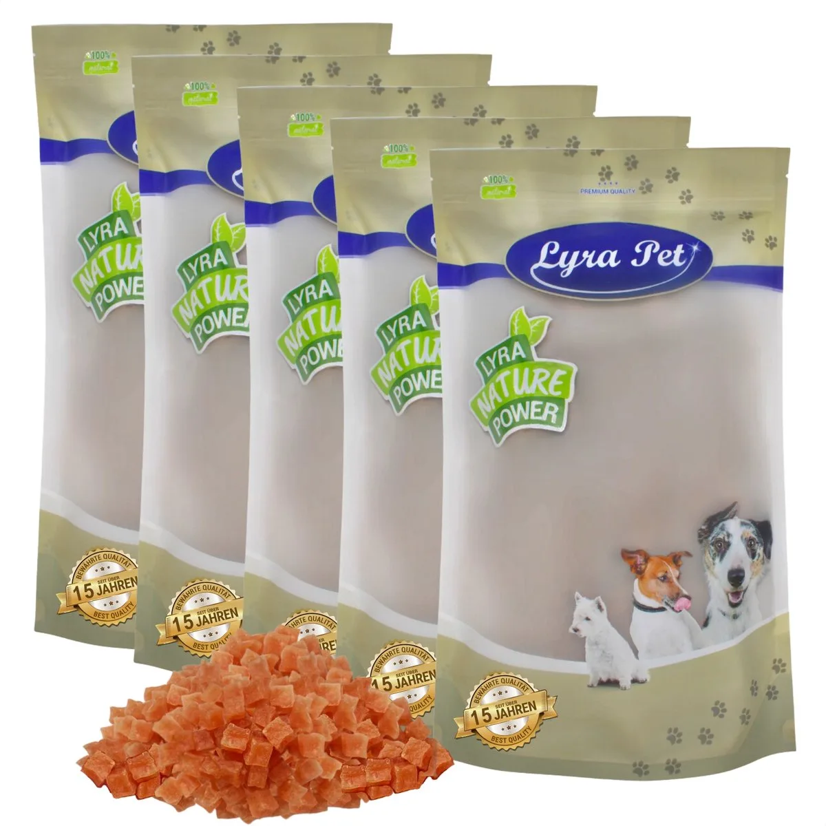 5 kg Lyra Pet® kipfiletblokjes van Lyra Pet – productfoto