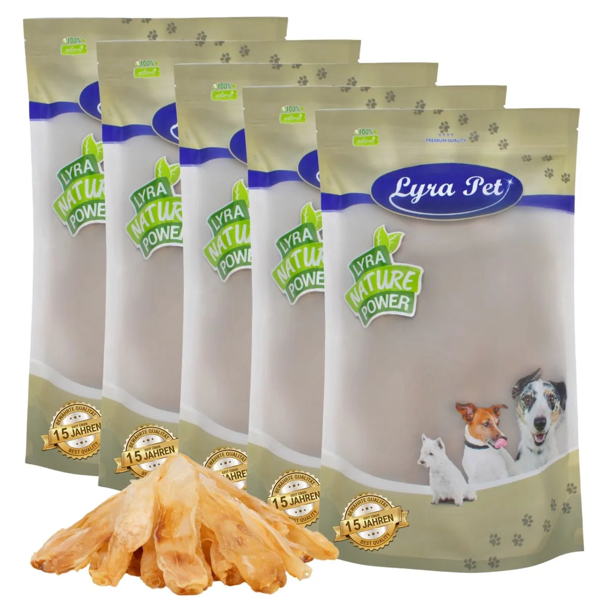 Kaninchenohren 5 kg von Lyra Pet – Produktfoto