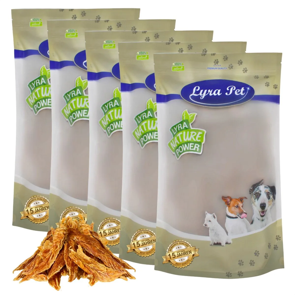 5 kg Lyra Pet® natuurlijke kippenborstfilet by Lyra Pet – product photo
