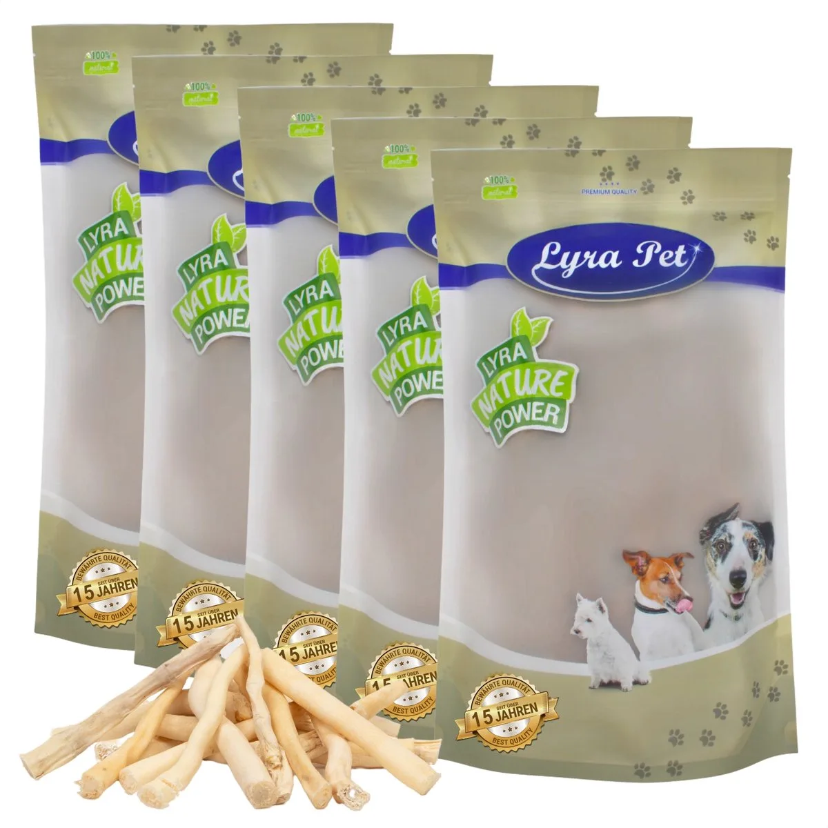 5 kg Lyra Pet® Ossenstaart wit van Lyra Pet – productfoto