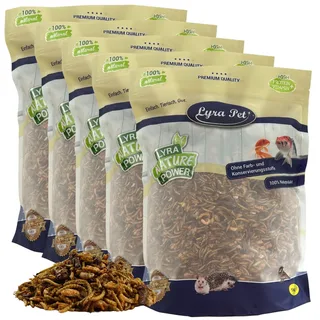 5 kg Lyra Pet® Protein Boost Insectenmix - met meelwormen, garnalen & sprinkhanen de Lyra Pet – photo produit 1 sur 5