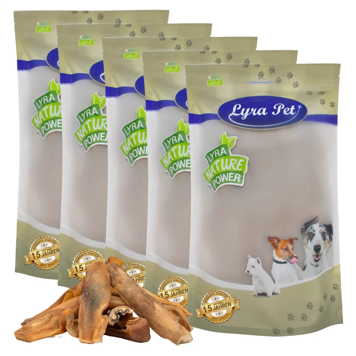 5 kg Lyra Pet® Rundscalp goudbruin, donker van Lyra Pet – productfoto
