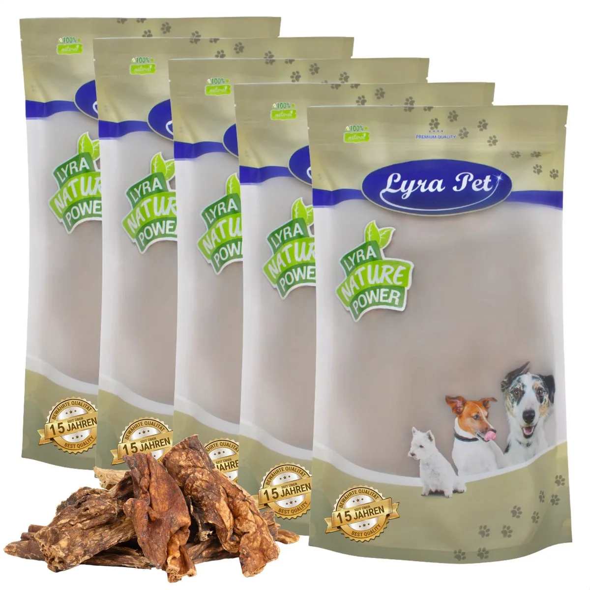 5 kg Lyra Pet® Rundvlees long de Lyra Pet – photo produit