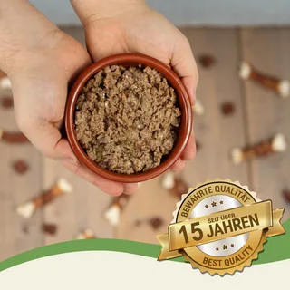51 x 100 g Lecker.Pet® Emily's Feine Paté Rijk aan Rund Nat Kattenvoer Complete voeding by Lyra Pet – product photo 3 of 5