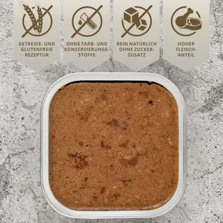 51 x 100 g Lecker.Pet® Leo's Feine Paté Rijk aan kip Nat kattenvoer Complete voeding de Lyra Pet – photo produit 5 sur 5