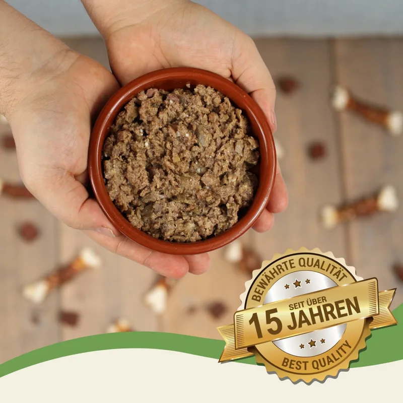 51 x 100 g Lecker.Pet® Leo's Feine Paté Rijk aan kip Nat kattenvoer Complete voeding de Lyra Pet – photo produit 3 sur 5