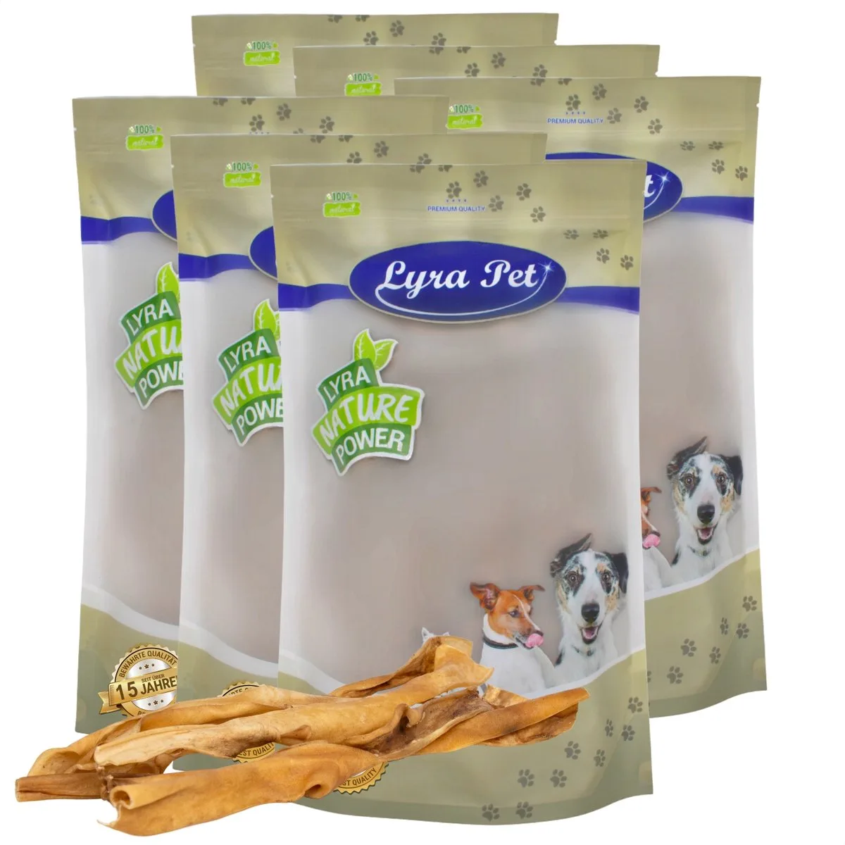 60 stuks. Lyra Pet® Rundscalp sticks ca. 50 cm van Lyra Pet – productfoto
