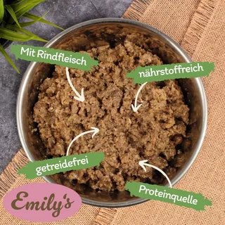 68 x 100 g Lecker.Pet® Balu's, Emily's, Leo's & Mia's Feine Paté kattenvoer natvoer mix compleet voer - 17 bakjes per soort de Lyra Pet – photo produit 2 sur 5
